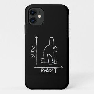 Grappig Konijn of Eend, diptiek met wilde dieren Case-Mate iPhone Case