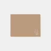 Grappig konijn of eend, wilde dieren diptiek post-it® notes (Voorkant)