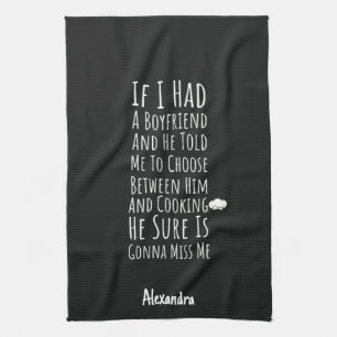 Grappig kookcadeau voor haar tiener meisje vrouw c theedoek