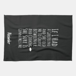 Grappig kookcadeau voor hem tienerjongens mannen c theedoek