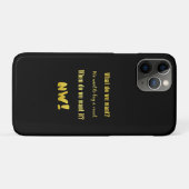 Grappig Koop een klinker — Nu! Case-Mate iPhone Case (Achterkant (horizontaal))