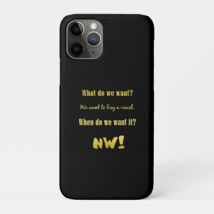 Grappig Koop een klinker — Nu! Case-Mate iPhone Case