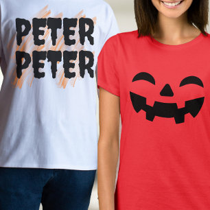 Grappig koppel Halloween kostuum  T-shirt