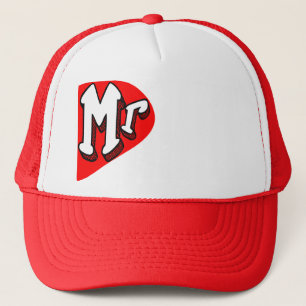 Grappig koppel overeenkomend pet, stel x2 vast mev trucker pet