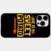 Grappig koppels die overeenkomen met mijn zoete aa Case-Mate iPhone case (Achterkant (horizontaal))