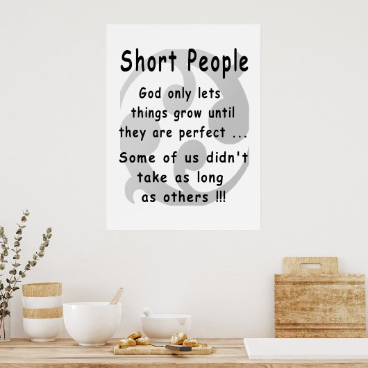 Grappig kortstondige inkomsten. poster (Keuken)