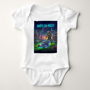 Grappig Kosmisch Maaier Ruimte Baby Body Romper