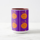 Grappig Kostuum Ontwerp Pompoen Halloween Mok (Center)