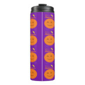Grappig Kostuum Ontwerp Pompoen Thermische Tumbler Thermosbeker (Voorkant)