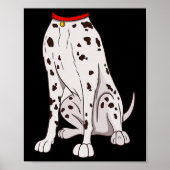 Grappig kostuum voor Halloween Dog Animal Cosplay Poster (Voorkant)