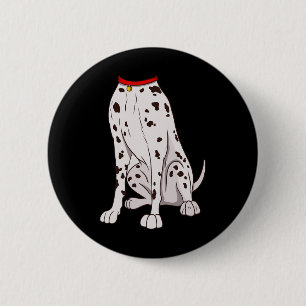Grappig kostuum voor Halloween Hond Dier Cosplay Ronde Button 5,7 Cm