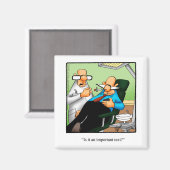 Grappig kous stuffer sms'en Humor magneet (Voorkant / Achterkant)