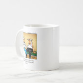 Grappig Krijg Goed Humor Koffie Mok Gift (Voorkant links)