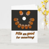 Grappig krijg Pillen maken goed Gelukkige Kaart (Gele Bloem)