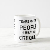 Grappig krokodillentranen van de mensen die ik in  koffiemok (Voorkant rechts)