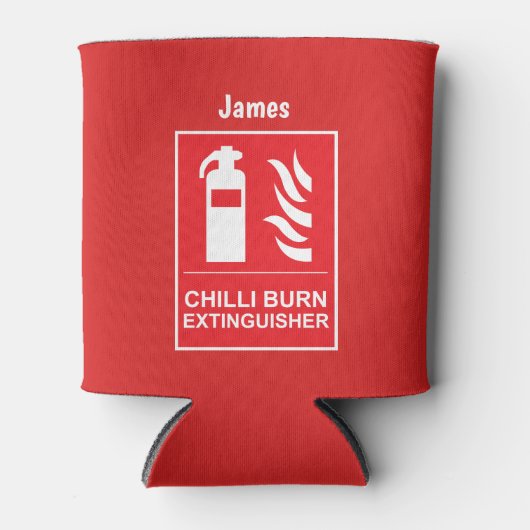 Grappig kruidig eten grap blikjeskoeler (Voorkant)