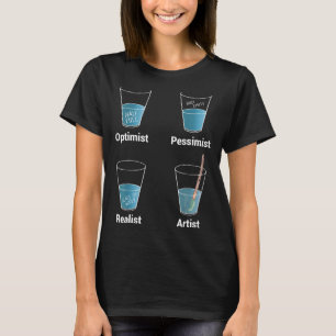 Grappig kunstleraar artistieke schilder t-shirt