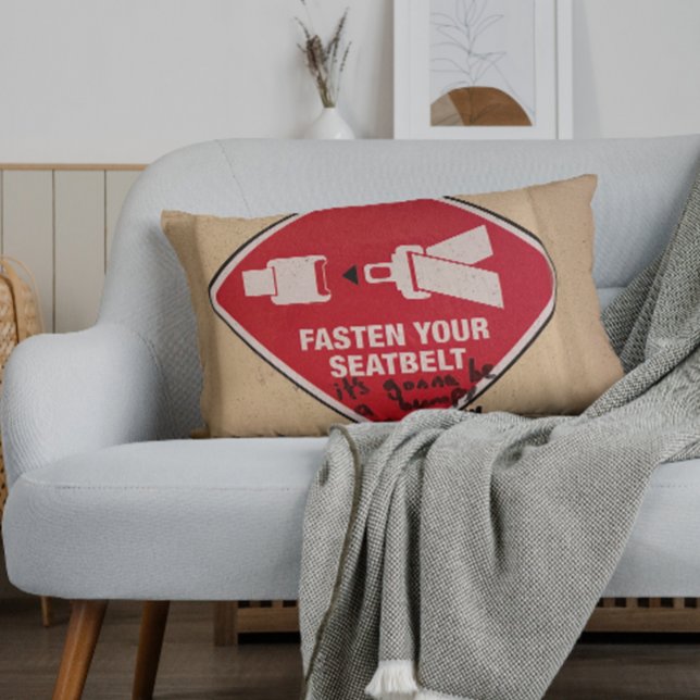 Grappig kussen bevestigen uw gordel, het gaat om (Creator heeft geüpload)