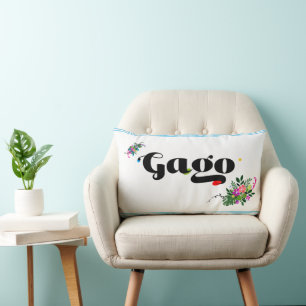 Grappig Kussen 'Gago' Filipijns Boho Decor