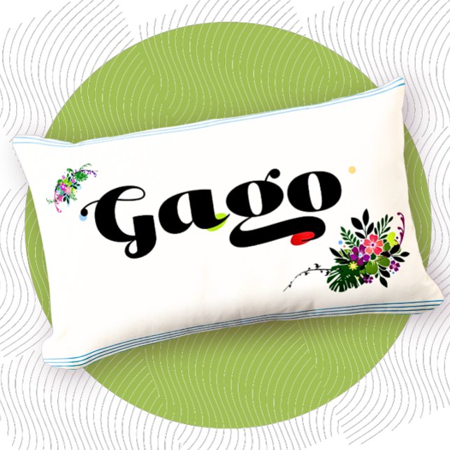 Grappig Kussen 'Gago' Filipijns Boho Decor (Creator heeft geüpload)