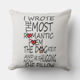 Grappig kussen voor hondenliefhebbers