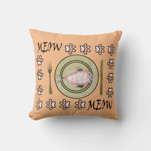 Grappig kussen voor kattenliefhebbers