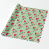 Grappig Kussenmijnkont Kerst Inpakpapier (Uitgerold)