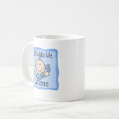 Grappig, laat me niet nonno bellen koffiemok (Voorkant links)