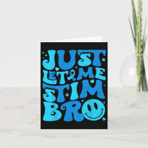 Grappig Laat me Stim Brood Autisme Bewustzijn Maan Kaart