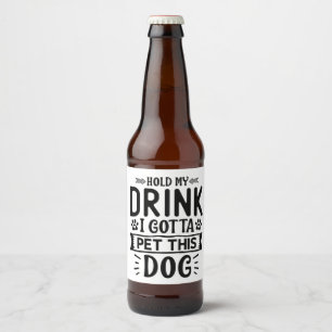 Grappig label bier etiket