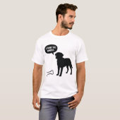 Grappig Labrador Hond Pun T-Shirt - Ik Heb Deze Hu (Voorkant volledig)