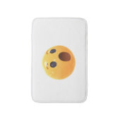 Grappig Lachend Emoji Gezicht Badmat (Voorkant Verticaal)