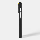 grappig lachend gezicht en groovy bloemen Case-Mate iPhone case (Achterkant / Links)