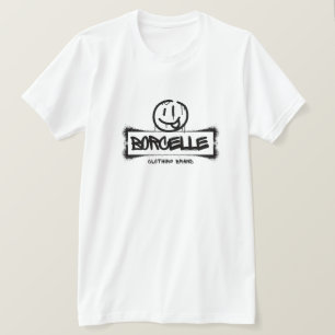 Grappig Lachend Gezicht Grafische T-shirt voor Her