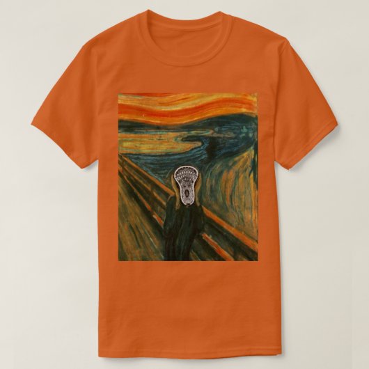 Grappig Lacrosse T-Shirt (Design voorkant)