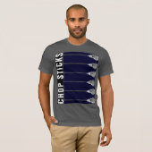 Grappig Lacrosse T-shirt (Voorkant volledig)