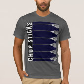 Grappig Lacrosse T-shirt (Voorkant)