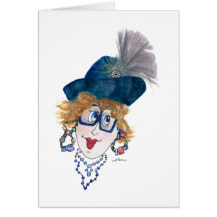 Grappig Lady die het water test