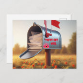 Grappig - Land Mailbox Je hebt Mail - Briefkaart (Voorkant / Achterkant)