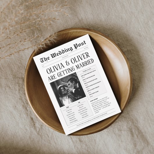 Grappig lang verhaal kort huwelijk save the date