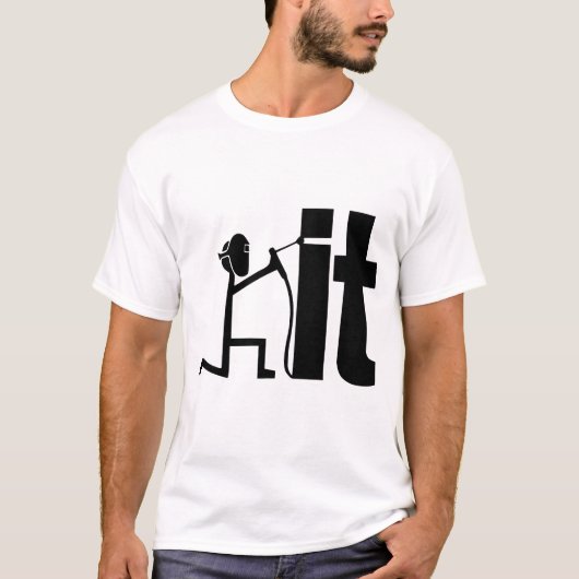 Grappig, las het | Welder Graphic Designs geschenk T-shirt (Voorkant)