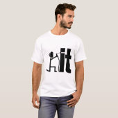 Grappig, las het | Welder Graphic Designs geschenk T-shirt (Voorkant volledig)