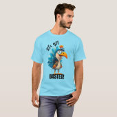 Grappig Laten we Basted T-shirt (Voorkant volledig)