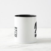 Grappig Laten we Bigfoot Cadeau Zoeken Mok (Midden)