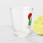 Grappig, laten we drink partijglas krijgen. shot glas (Links)