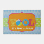 Grappig, laten we een schuurmat maken, een pooldee deurmat (Voorkant)