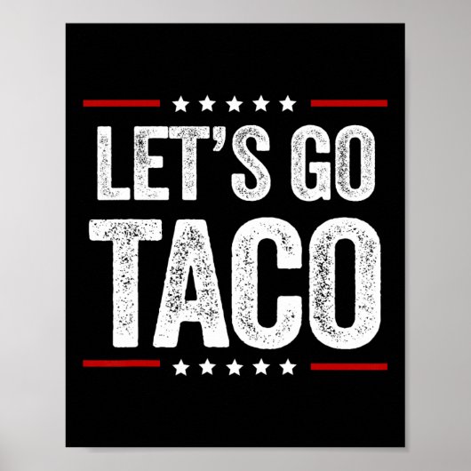 Grappig, laten we gaan Taco 22 Poster (Voorkant)