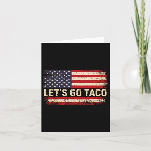 Grappig, laten we gaan Taco 23 Kaart (Voorkant)