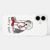 Grappig, laten we gaan! Walk Old English Sheepdog Case-Mate iPhone Case (Achterkant (horizontaal))
