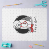 Grappig, laten we gaan! Walk Old English Sheepdog Tissuepapier (Craft)